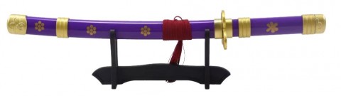 MINI KATANA ENMA ZORO MORADA ONE PIECE